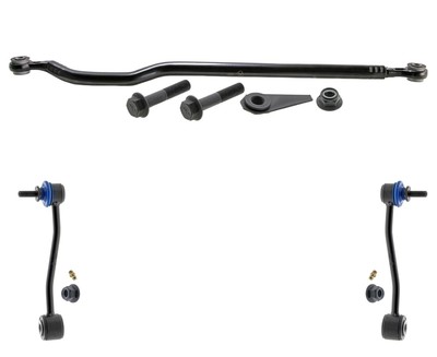 Mevotech Rear Track Bar Assembly & Sway Bar Links For Jeep Wrangler 2018-2023