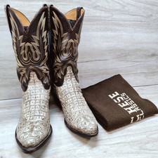 Lucchese Classics G Nile Crocodile Cowboy Boo...