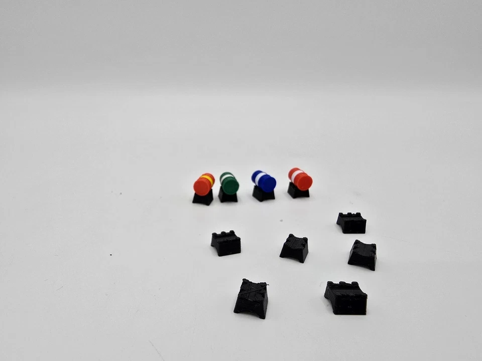 CB MODELS 1/76 Scale Drum Stands OO Gauge