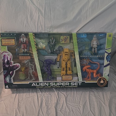 #ad *NEW* 2020 LANARD ALIEN SUPER SET COLLECTION Power Loader Marines Xenomorph MIB $54.95