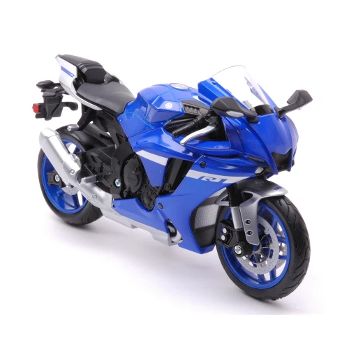 YAMAHA YZF-R1 2021 BLUE 1:12 Maisto Moto Nouveau modèle - Photo 2/4