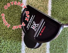 Odyssey DFX 2-Ball Putter 33" Golf Club Excellent Condition with Headcover