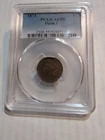 1873 Indian Cent PCGS Au 55 open 3
