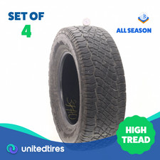 Set Of 4 Used 27565r18 Rocky Mountain All Terrain Ii 116t - 11.5-12.532 Set Of 4 Used 27565r18 Rocky Mountain All Terrain Ii 116t - 11.5-12.532