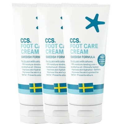 CCS Professional Foot Care Cream 3 x 175ml