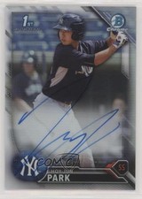 2016 Bowman Chrome Prospects Refractor /499 Hoy Park Hoy-Jun #BCAP-HJP Auto 0c2