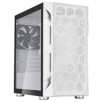SST-FAH1MW-G SilverStone FARA H1M Micro Tower PC Weiß micro ATX Mini-DTX Mi ~D~
