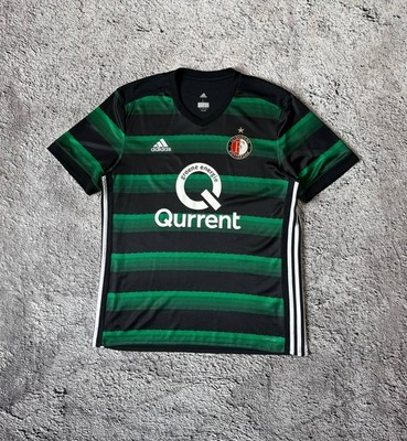 Adidas Feyenoord Rotterdam Away Jersey 2017 Green Black Climacool