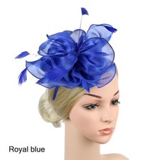 Hat Wedding Fascinator Hats Feather Flower Headband Headwear Cocktail Tea Party