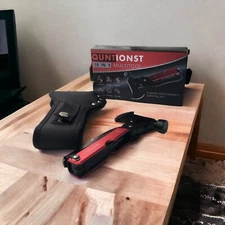 QuntionSt 16 in 1 Multitool Hammer Knife Bottle Opener Wire Cutter Pliers etc.