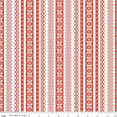 Ski Hill Sweater White Cotton Fabric