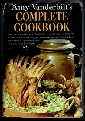 Complete Cookbook by Amy Vanderbilt (Doubleday, 1961) drawings by Andy Warhol