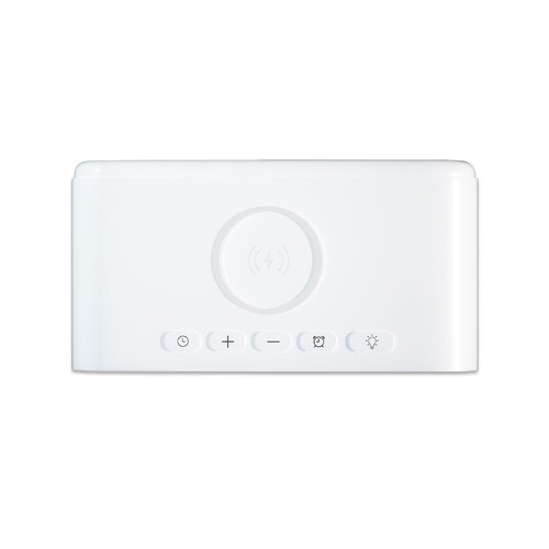 Multifunctional Night Light Alarm Clock with Wireless Charging - Picture 3 of 8