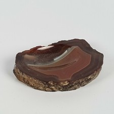 POSACENERE IN PIETRA DURA CORNIOLA CRISTALLO DI QUARZO ROSSO ARANCIO ORIENTALE