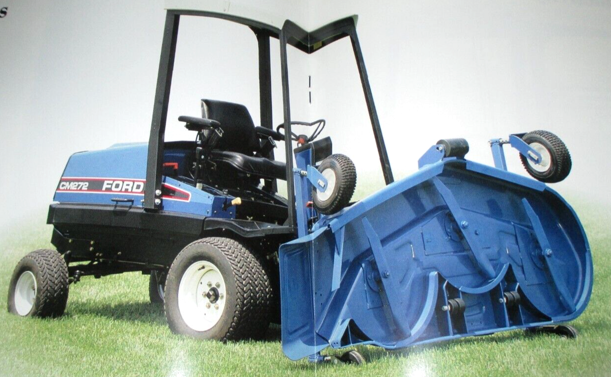 Ford CM222 CM224 CM272 CM274 Commercial Front Mower Brochure NH
