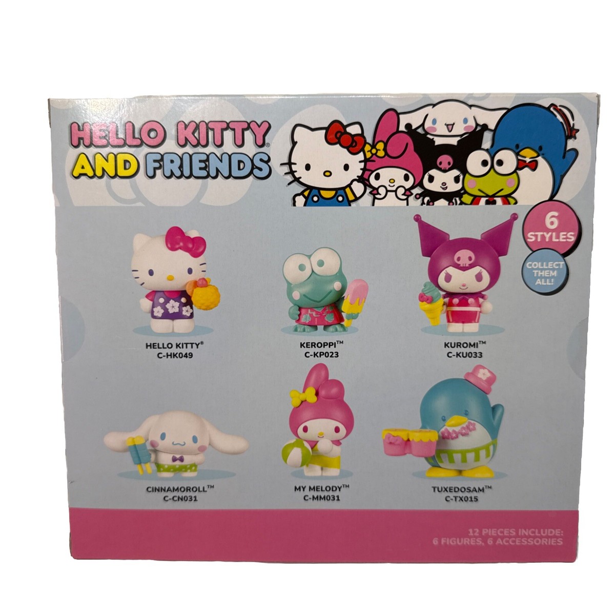 Jazwares Hello Kitty and Friends NEON TROPICAL PARTY Series 3 NEW