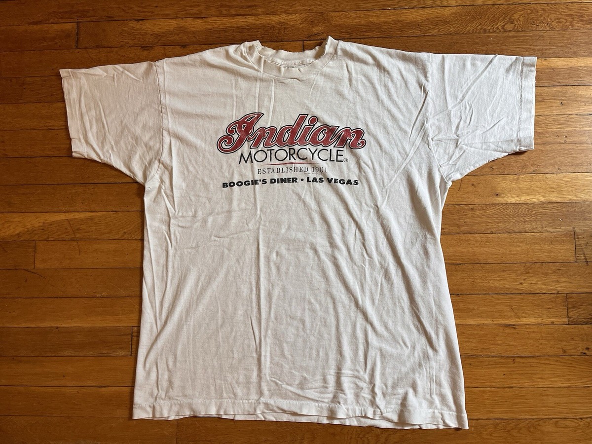 VINTAGE Indian Motorcycle Shirt Men