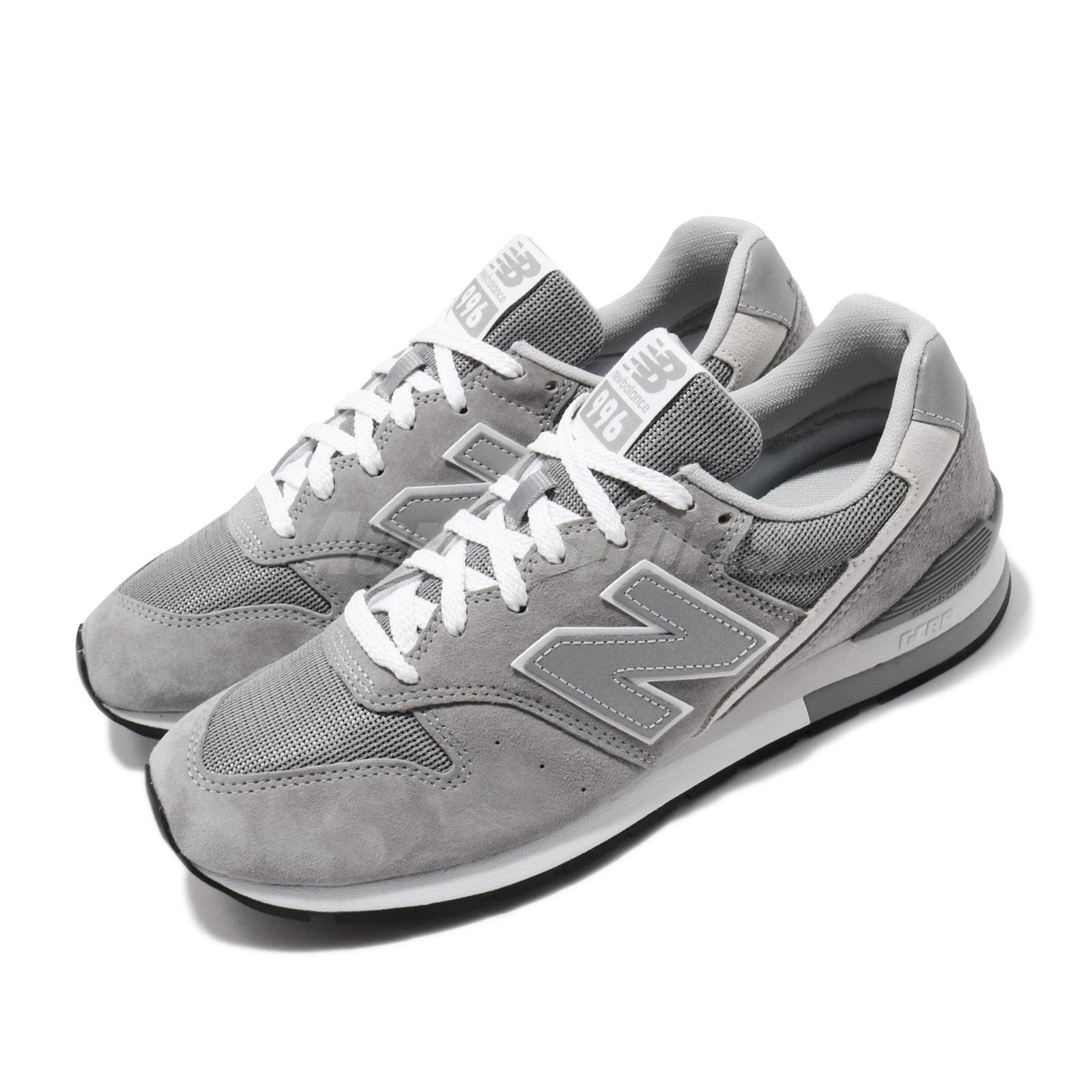 New Balance 996 NB Grey Silver White Men Unisex Shoes Sneakers CM996BG-D