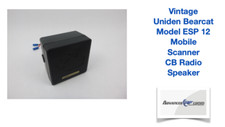 Vintage Uniden Bearcat ESP 12 Mobile Scanner CB Radio Speaker - 2