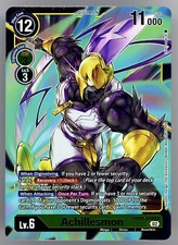 Digimon TCG Achillesmon BT10-040 R Xros Encounter Foil