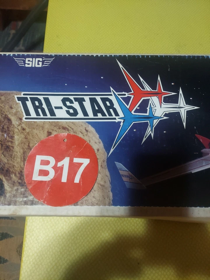 Vintage Sig Tri-Star RC CANARD Airplane kit Long EZ WS-47.5 - Image 2 of 4
