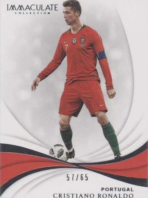 2018-19 Panini Immaculate Collection Cristiano Ronaldo #100 for