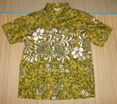 50s vintage MALIHINI アロハ　ビンテージ True vintage 1940's - 50's Hawaiian aloha shirt by Malihini
