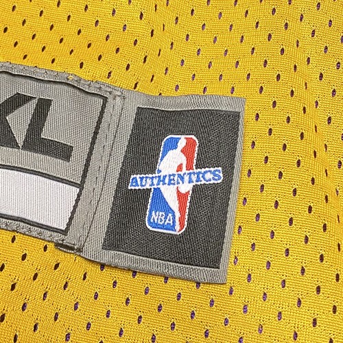 Nike Authentique Kobé Pratique Lakers NBA Maillot Basketball Air Jordan Shaq - Photo 10 sur 11