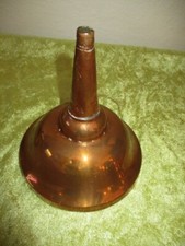 Schöner alter Trichter handgefertigt Kupfertrichter 22 960