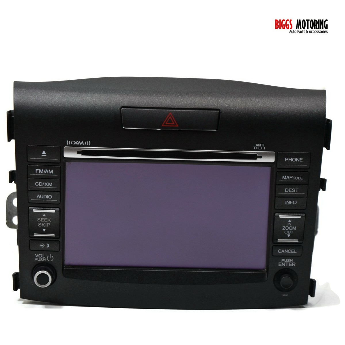 2012-2014 Honda Crv Navigation Radio Cd Player Display Screen