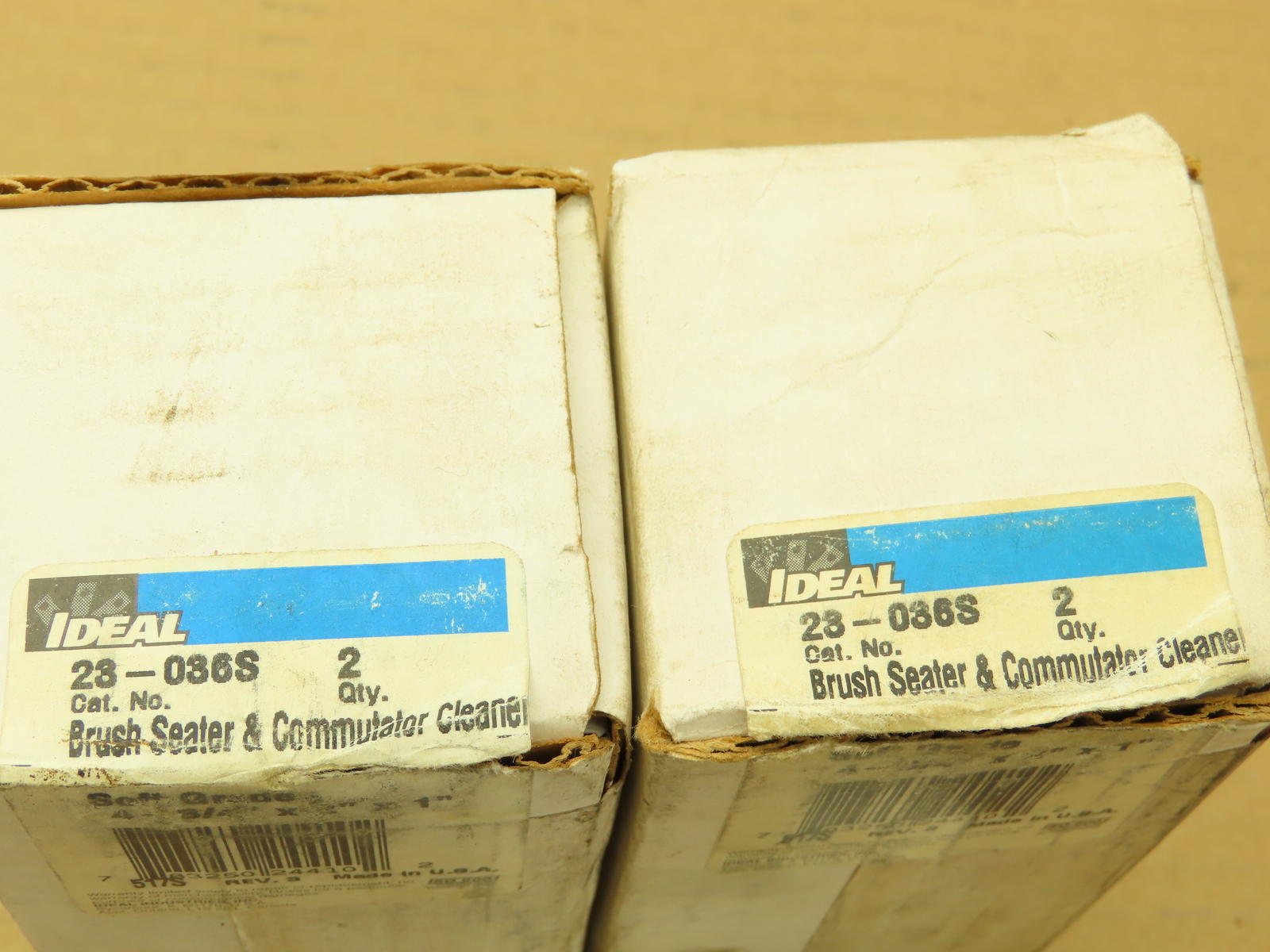 Ideal 23036S Brush Seater and Commutator Cleaner Soft Grade Lot of 4pcs eBay