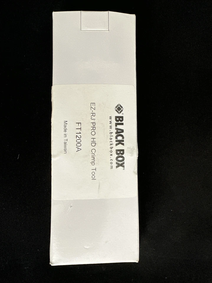 Black Box EZ-RJ FT1200A Pro HD Herramienta de Crimpado Paquete de 60 de RJ Foto 4 de 4