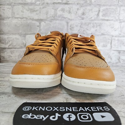 Nike Dunk Low Monarch Orange Orewood Brown HJ9121 815 Men's Size