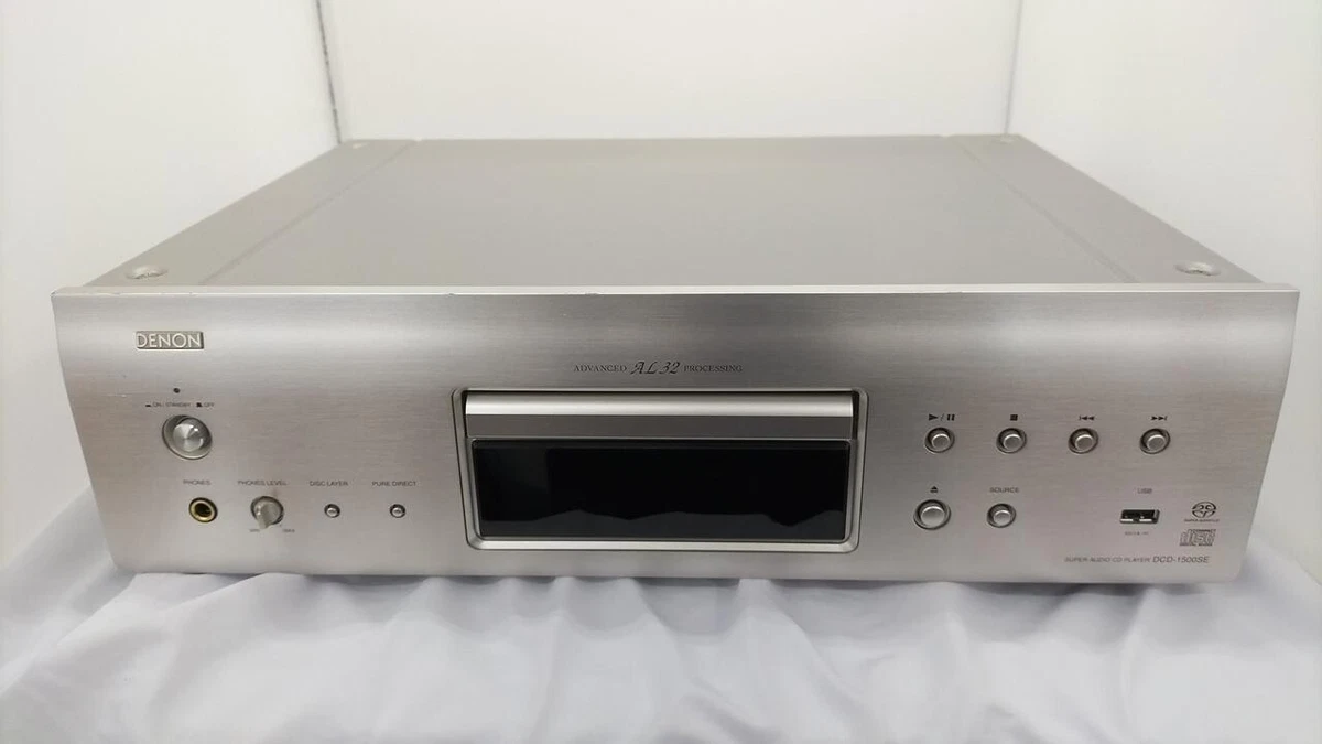 Denon SACD Player Silver DCD-1500SE