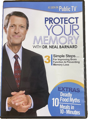 Protect Your Memory Dr Neal Barnard DVD 3 Simple Steps Improve Brain Function