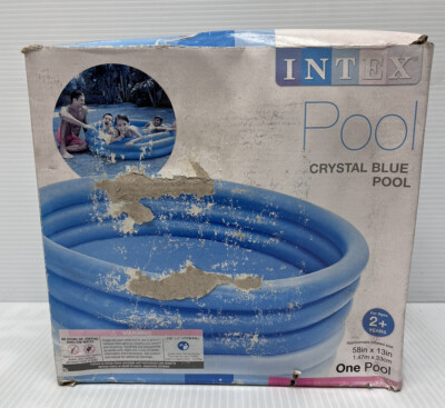 INTEX Crystal Blue Kinder Aufblasbarer Pool 58'' Rund | 58426EP