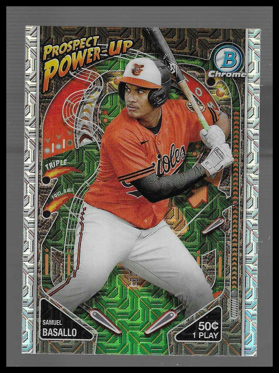 2024 Bowman #PP-8 Samuel Basallo Prospect Power-Up
