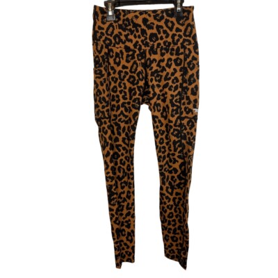 womens leggings running bare leopard leggings