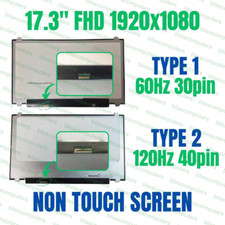 AU OPTRONICS B173HAN01.1 LAPTOP LED LCD Screen 17.3" Full HD Bottom Left