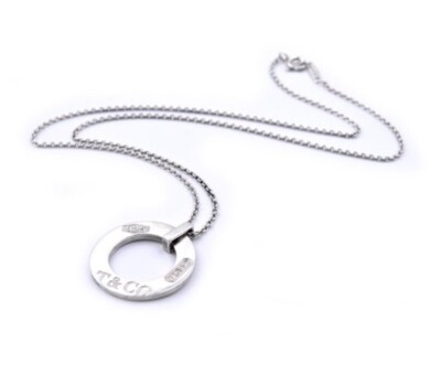 Sterling Silver 1837 Open Circle Pendant