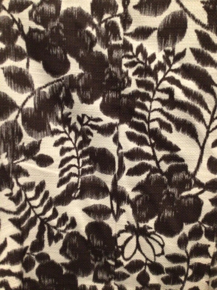 NWOT Joneswear women’s 12 petite blazer ivory brown flowers full lined - Image 4 of 4