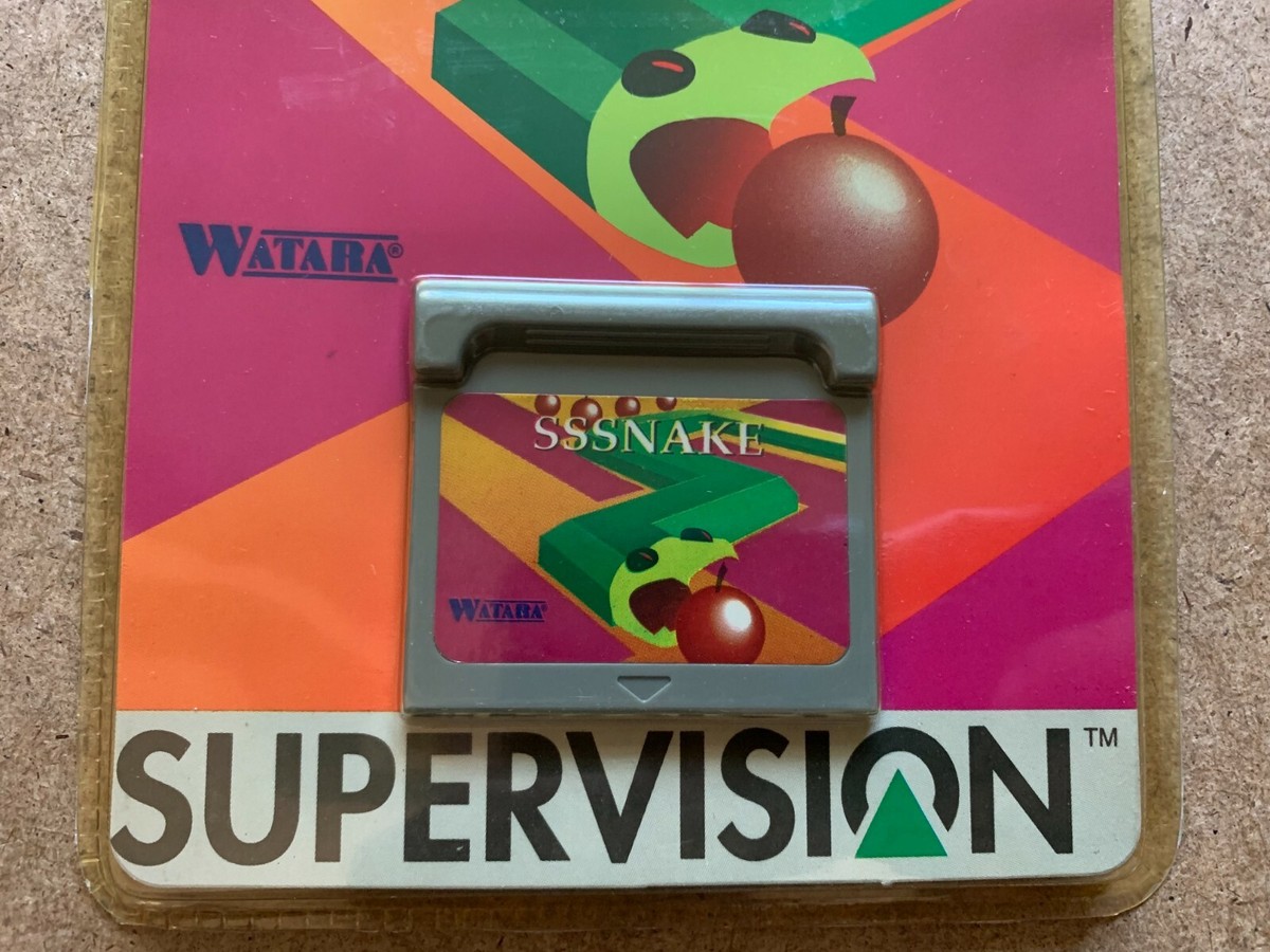 VINTAGE WATARA SUPERVISION SSSNAKE VIDEO GAME NEW NOS #2114