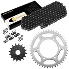 Black O-Ring Drive Chain & Sprockets Kit for Yamaha R6 YZF-R6 2006-2016
