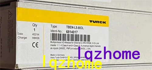 TBEN-L5-8IOL Turck IO-LINK 6814017 Fast shipping via DHL /FedEx