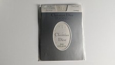Vintage 1980's Christian Dior Nylon COSMETIQUE Spot Design Stockings One Size