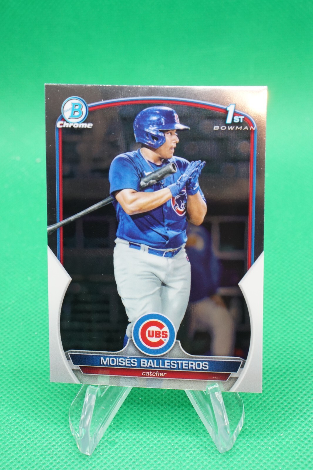 2023 Bowman Chrome Prospects #BCP-11 Moisés Ballesteros SR1