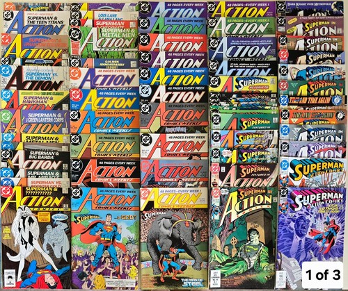 ACTION COMICS Superman DC LOT- 163 Copper/Modern Age + Annuals *See List