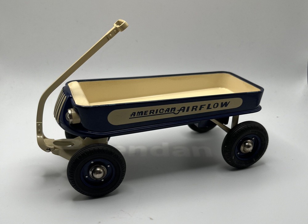 Vintage 1996 Airflow Coaster Wagon Blue By Hallmark Limited Edition Toy