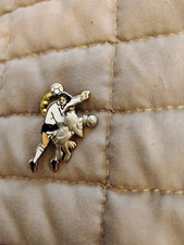 NEW . 13. GERMAN SOCCER PLAYER, Hat Pin..Alloy. back is gold colored.Sports Fan