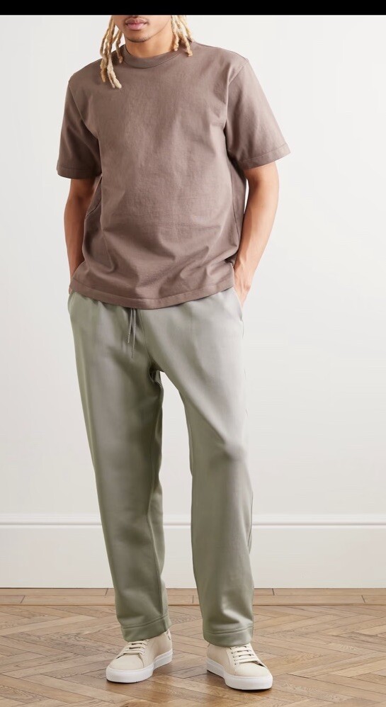 Lady White Co. Cotton Blend Jersey Sweatpants Grey/taupe Lady White Co. Cotton Blend Jersey Sweatpants Grey/taupe